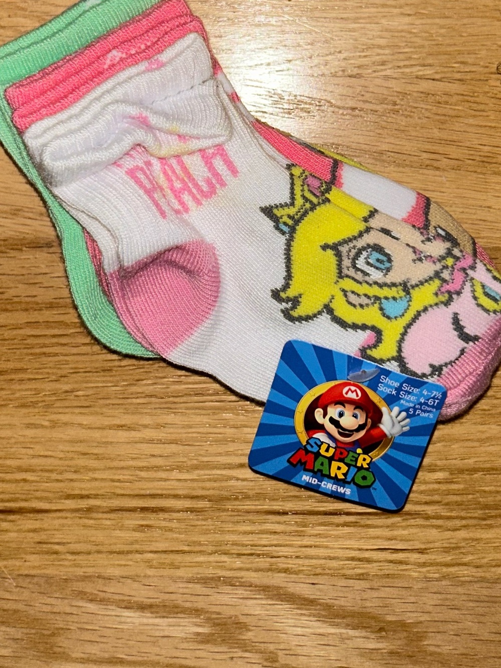 Super Mario™ and Friends Low Cut Socks 5-Pack - Little Kid - Multicolor